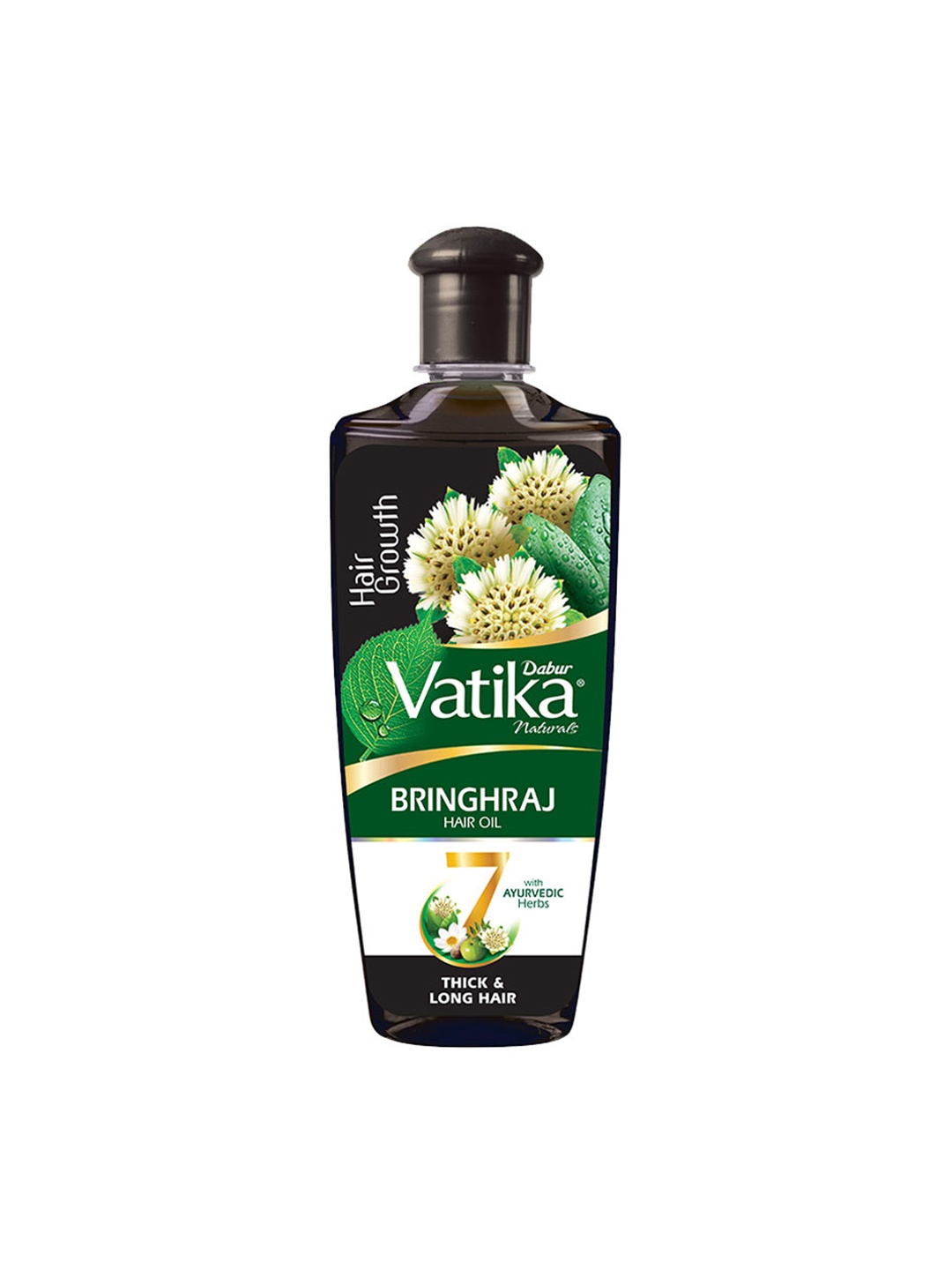 

Dabur Vatika Naturals Bringhraj Hair Oil for Hair Growth - 300 ml, Black