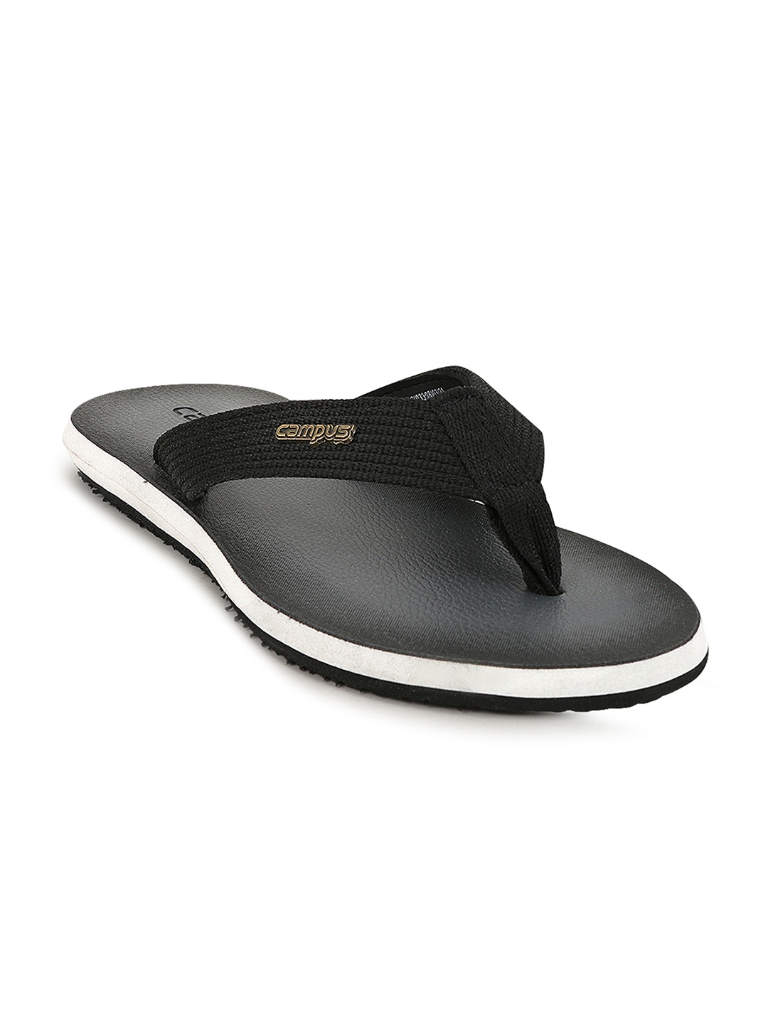 

Campus Men Grey & White Thong Flip-Flops