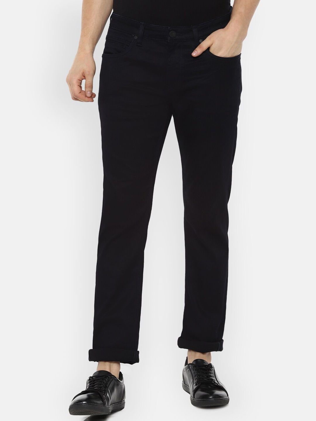 

Louis Philippe Jeans Men Black Slim Fit Jeans