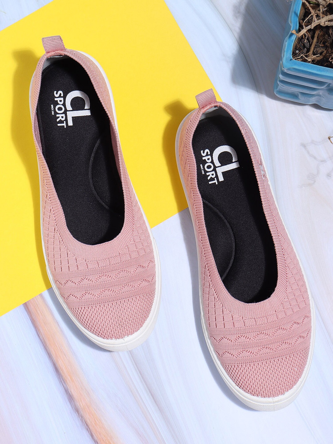 

Carlton London sports Women Pink Ballerinas Flats