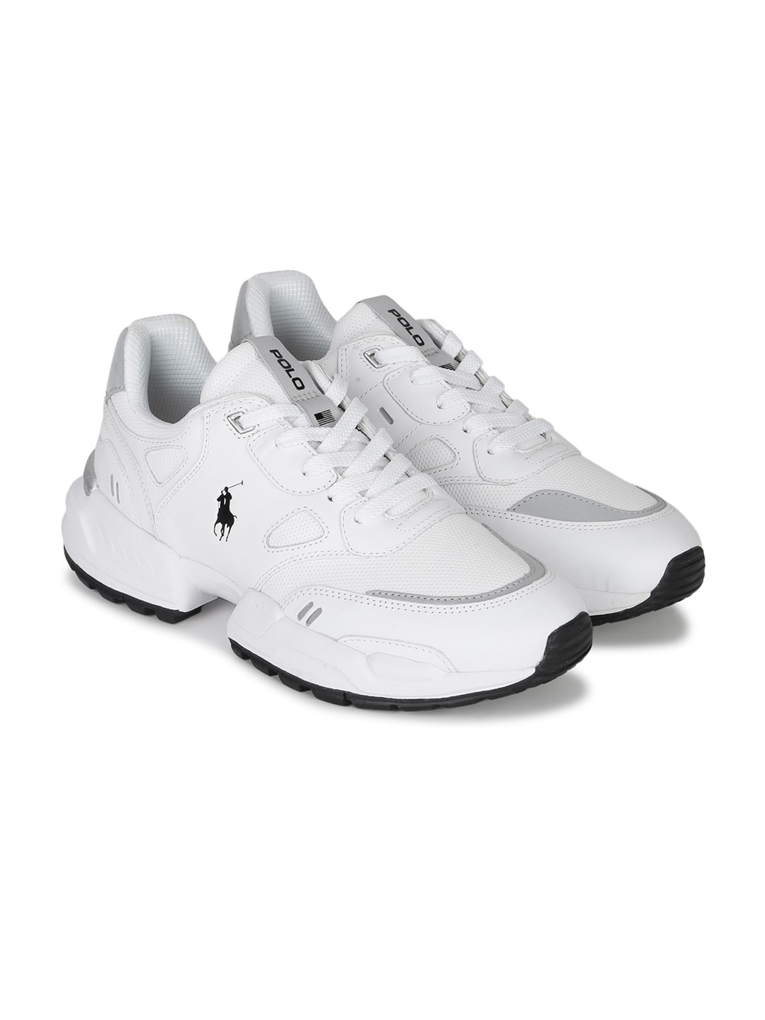 

Polo Ralph Lauren Men White Chunky Sneakers