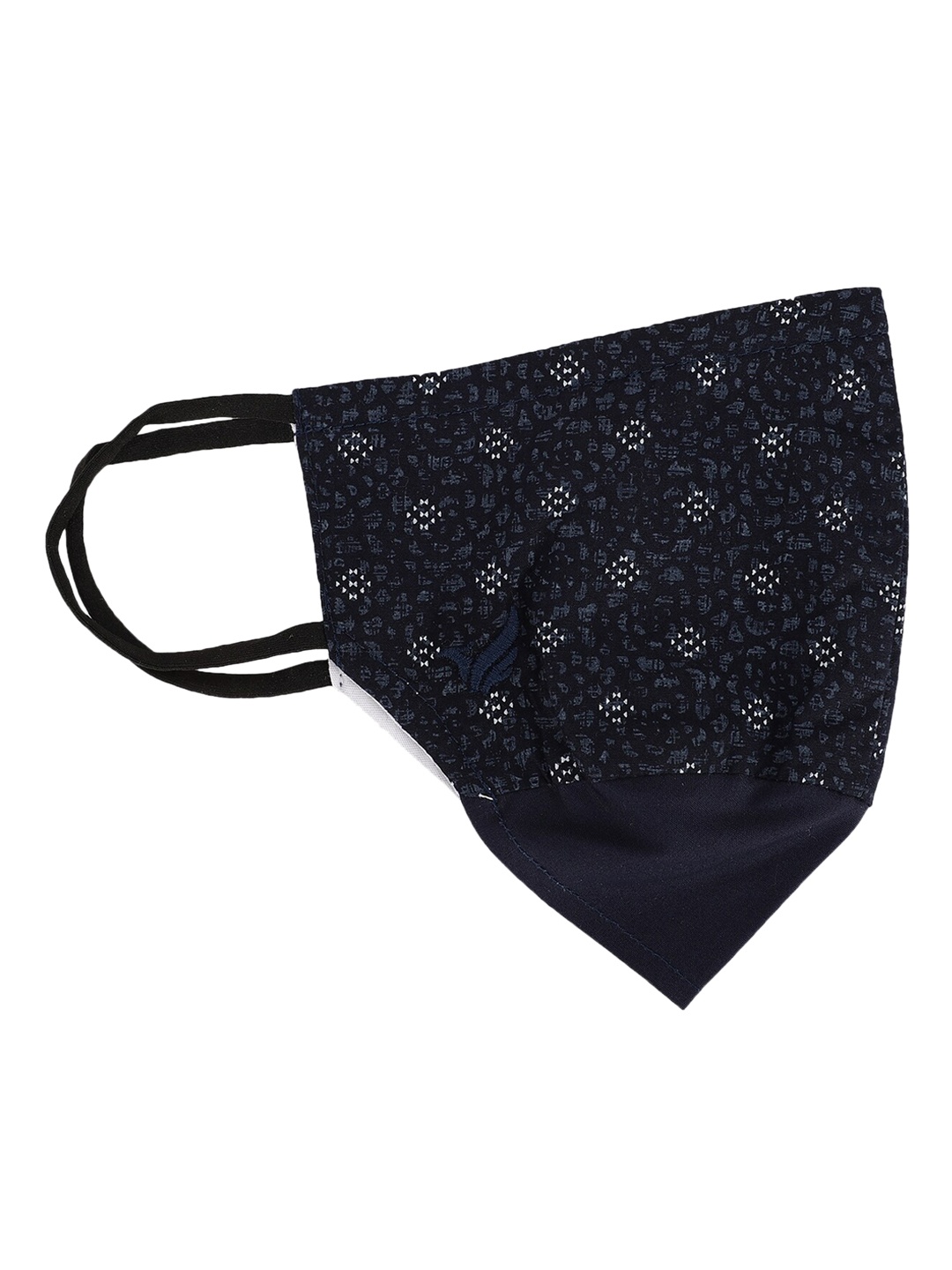 

Blackberrys Men Navy Blue Printed 3-Ply Reusable Cotton Protective Outdoor Masks