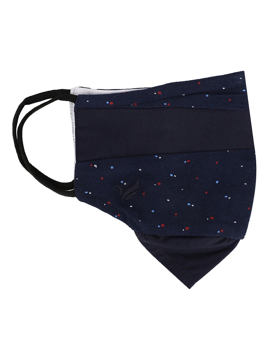 

Blackberrys Men Navy Blue Printed 3-Ply Outdoor Mask
