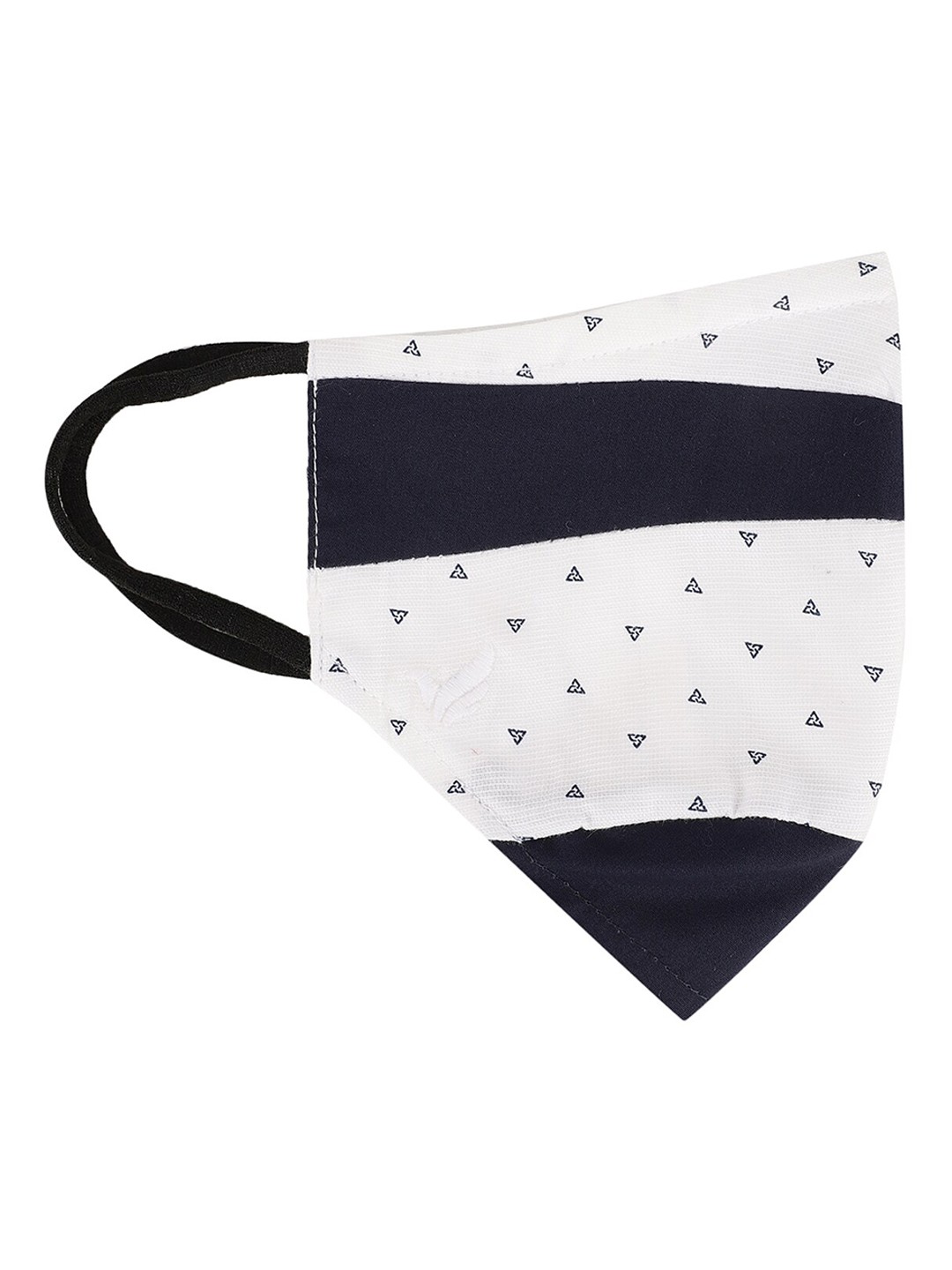 

Blackberrys Men White & Black Printed 3-Ply Reusable Cotton Protective Outdoor Masks
