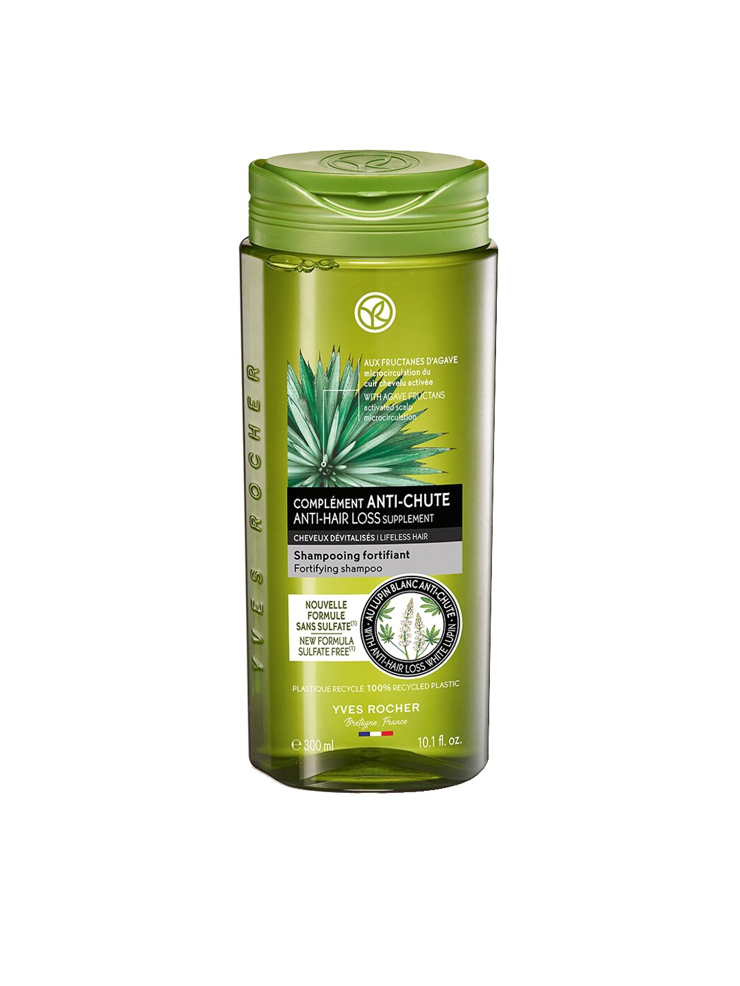 

YVES ROCHER Anti-Hairloss Supplement Fortifying Shampoo - 300 ml, Green