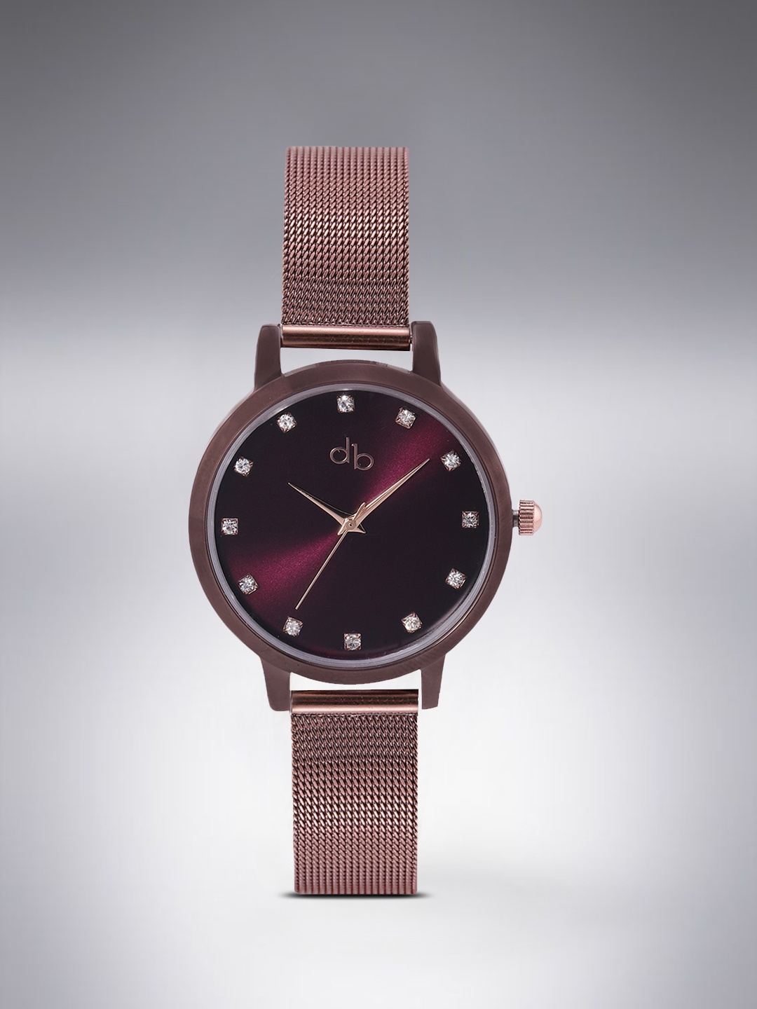 

DressBerry Women Burgundy Analogue Watch DB17-1E
