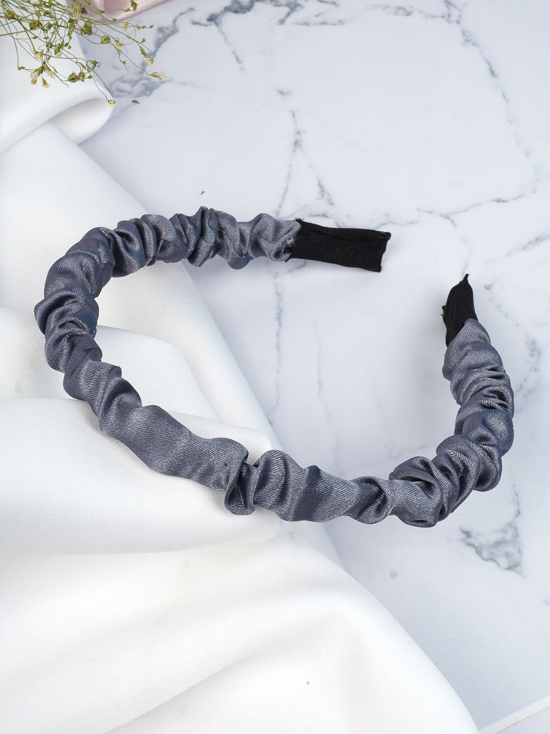 

Emmie Women Grey Ruffled Hairband