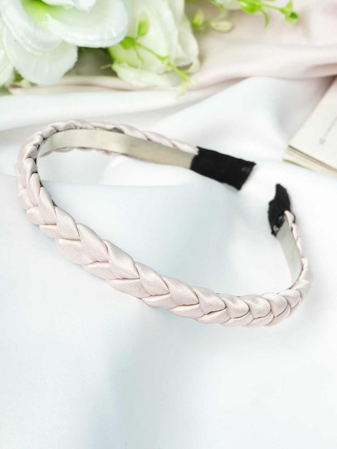 

Emmie Women Grey Braided Hairband