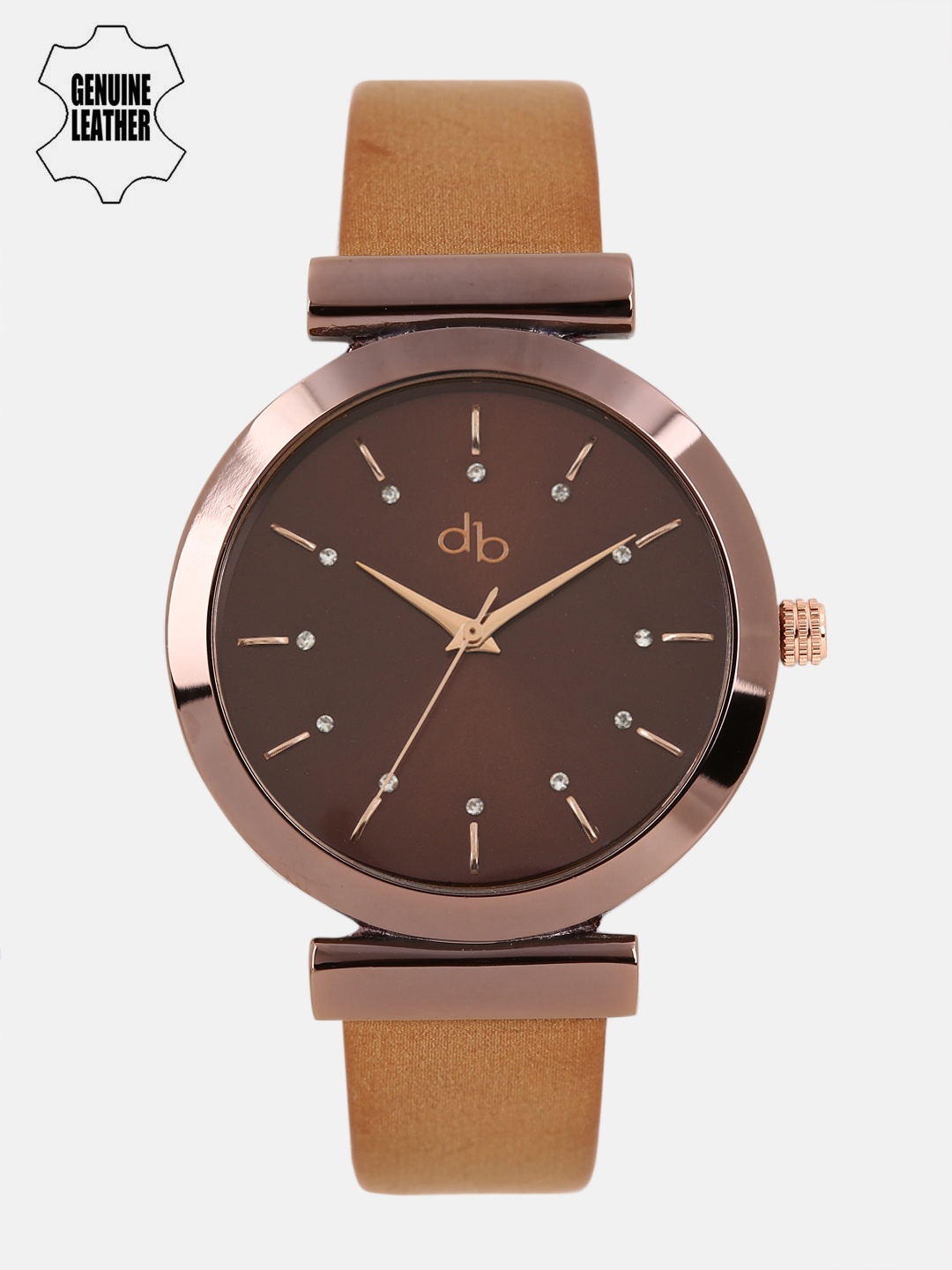 

DressBerry Women Brown Analogue Watch DB17-3D