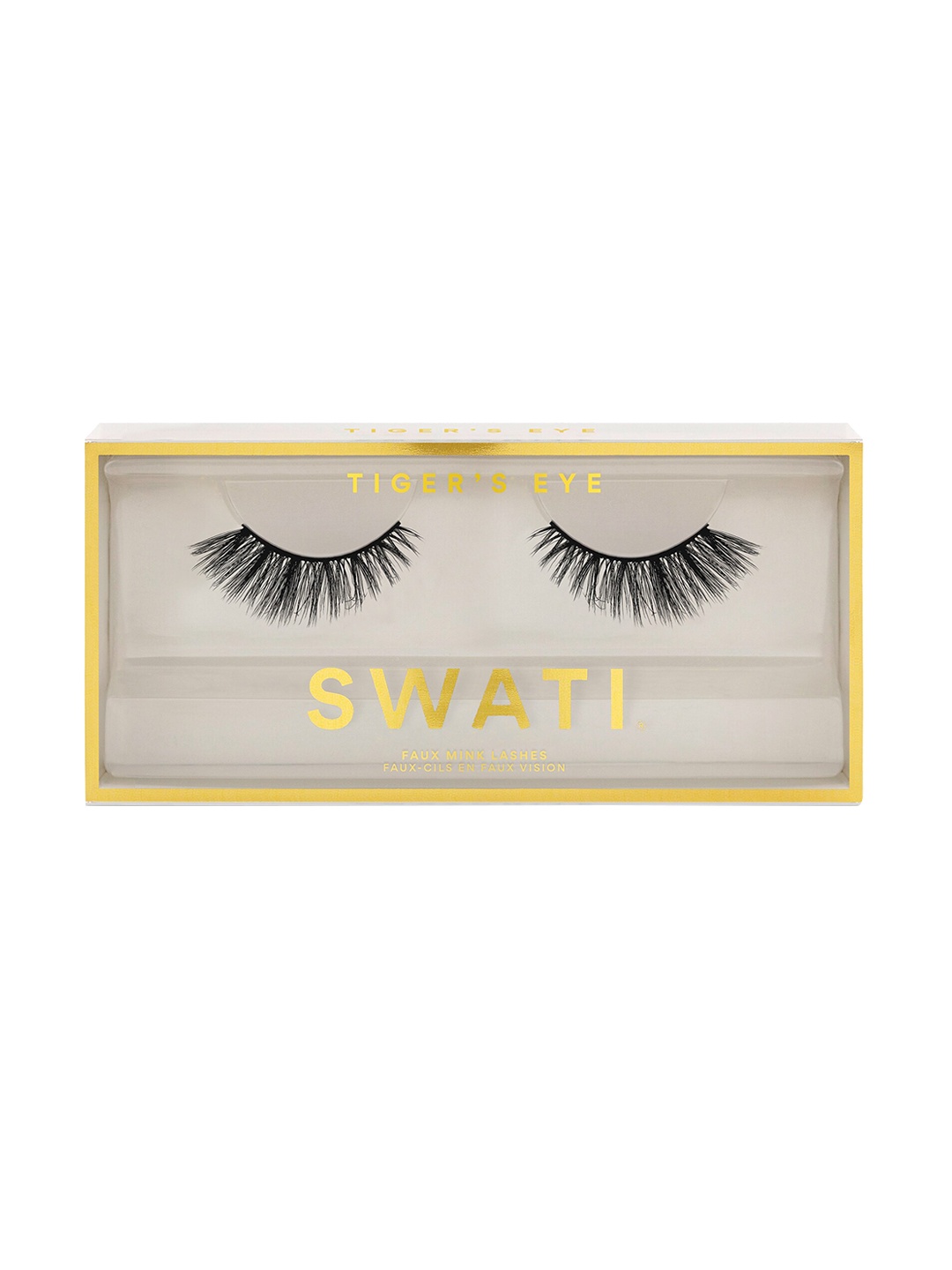 

SWATI COSMETICS Black Faux Mink Eye Lashes - Tiger Eyes