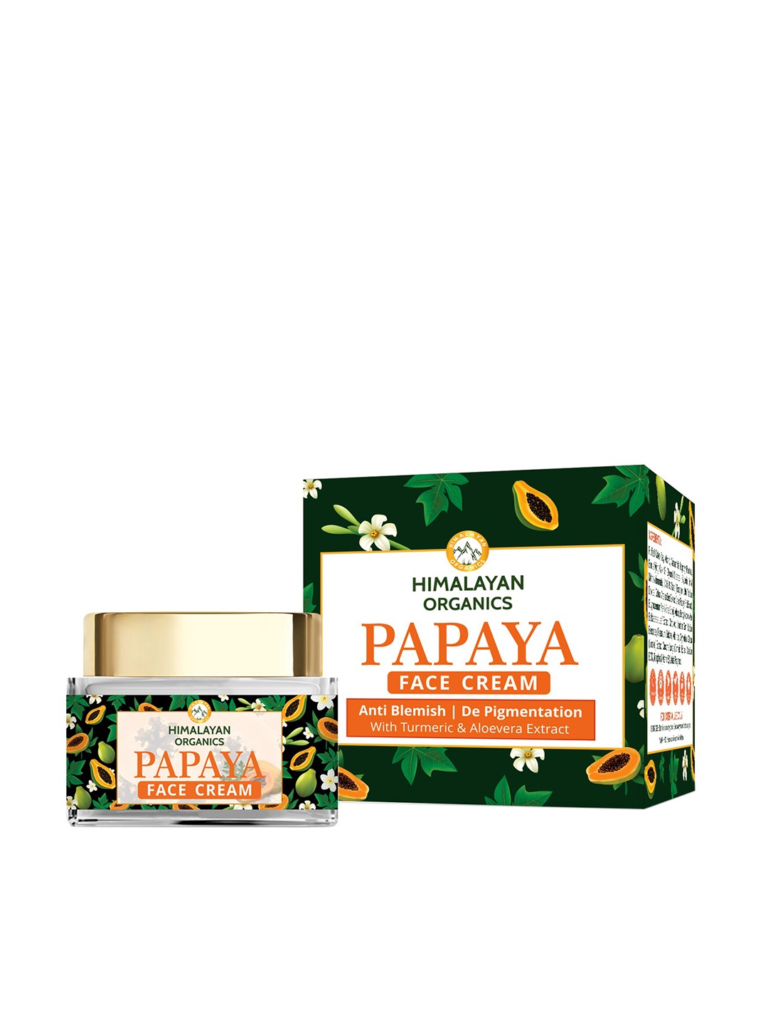 

Himalayan Organics Papaya Face Cream 50 ml, Off white