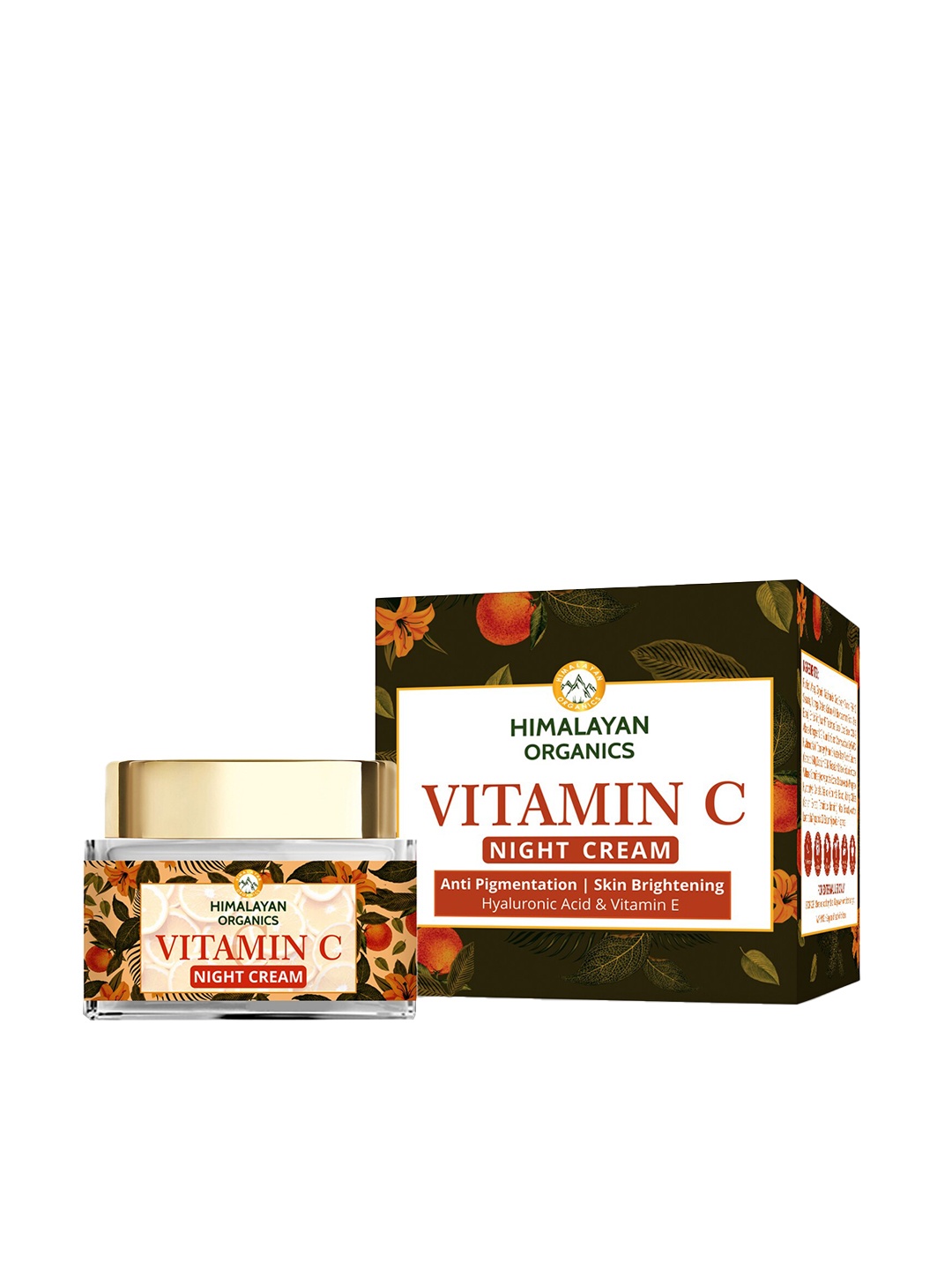 

Himalayan Organics Vitamin C Night Cream with Hyaluronic Acid 50 ml, Off white