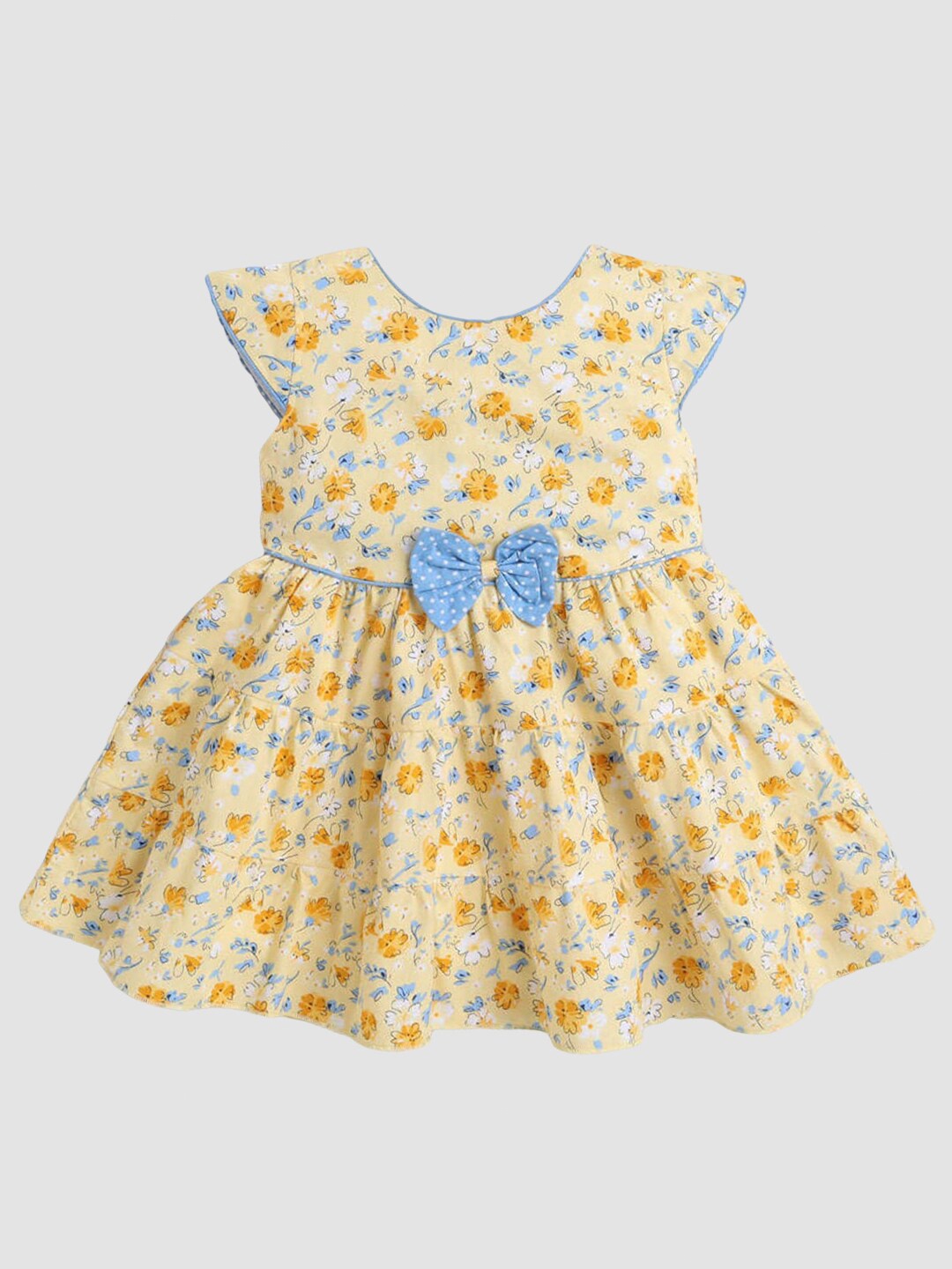 

The Magic Wand Yellow Floral Dress