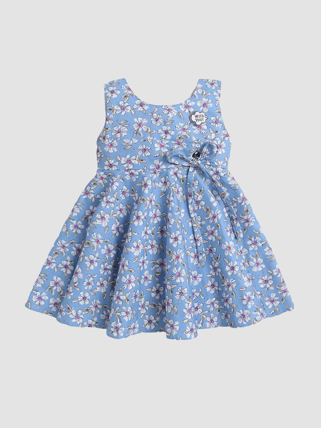 

The Magic Wand Blue Floral Dress