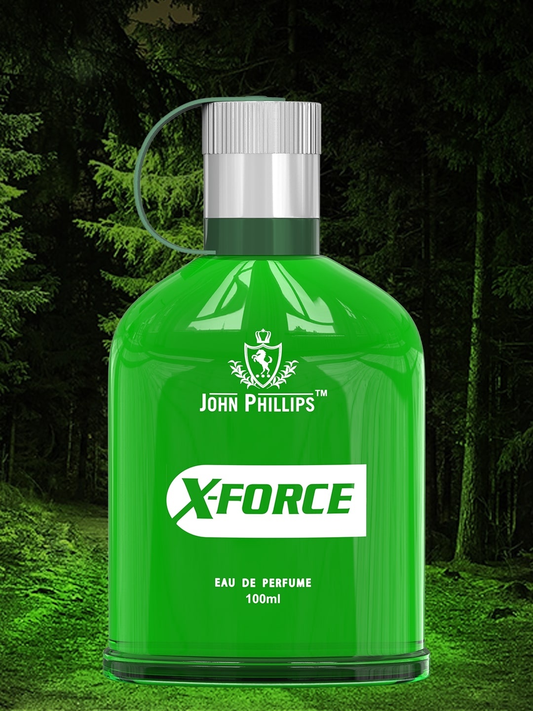 

JOHN PHILLIPS Men X-Force Eau De Parfum - 100ml, Green