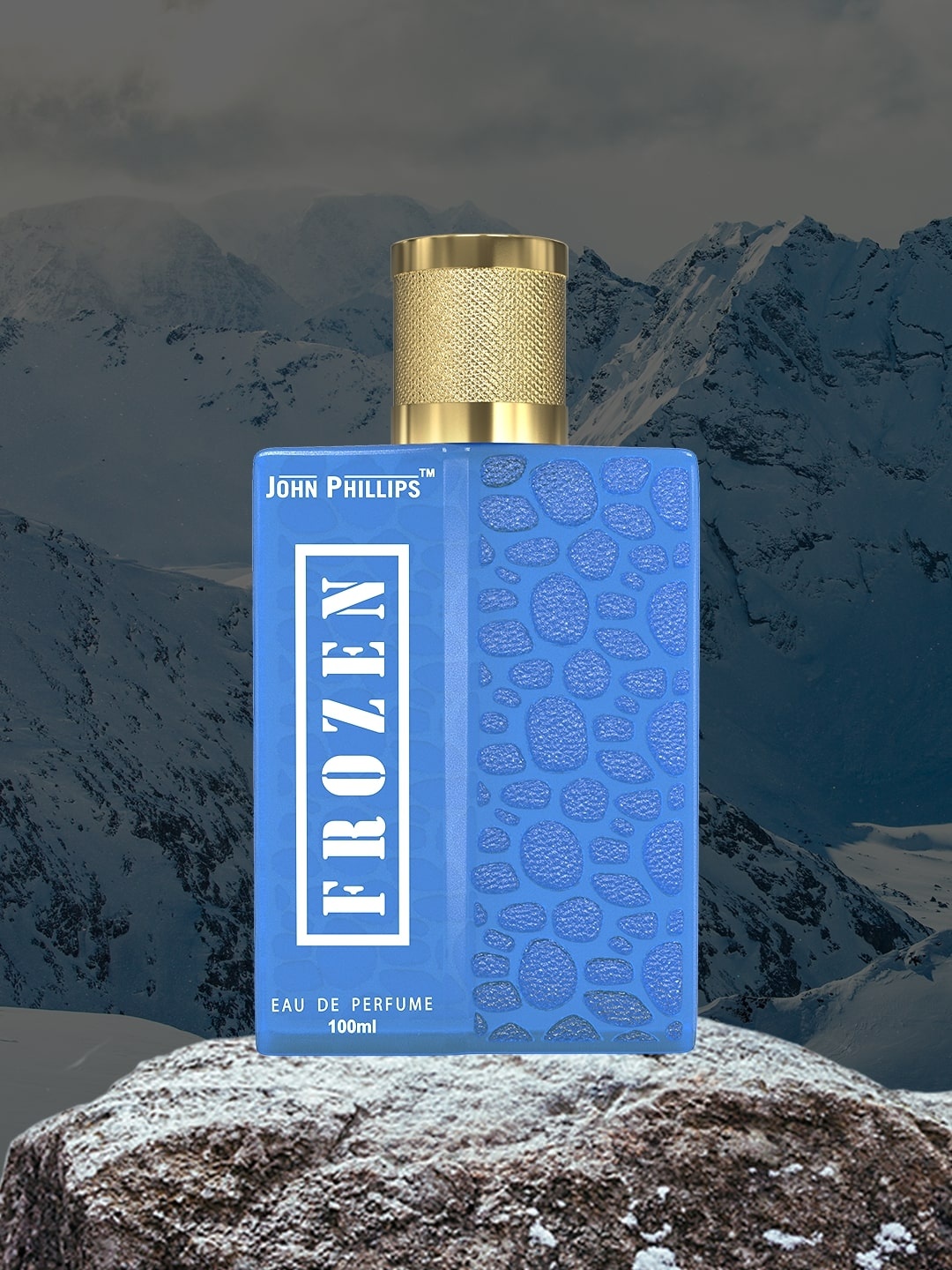 

JOHN PHILLIPS Men Frozen Eau De Perfume - 100ml, Blue