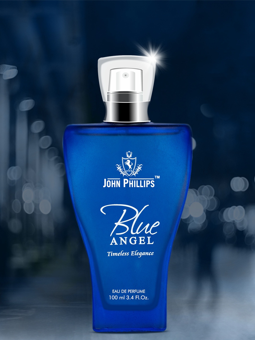 

JOHN PHILLIPS Women Blue Angel Daily Luxury Wear Eau De French Perfume 100 ml