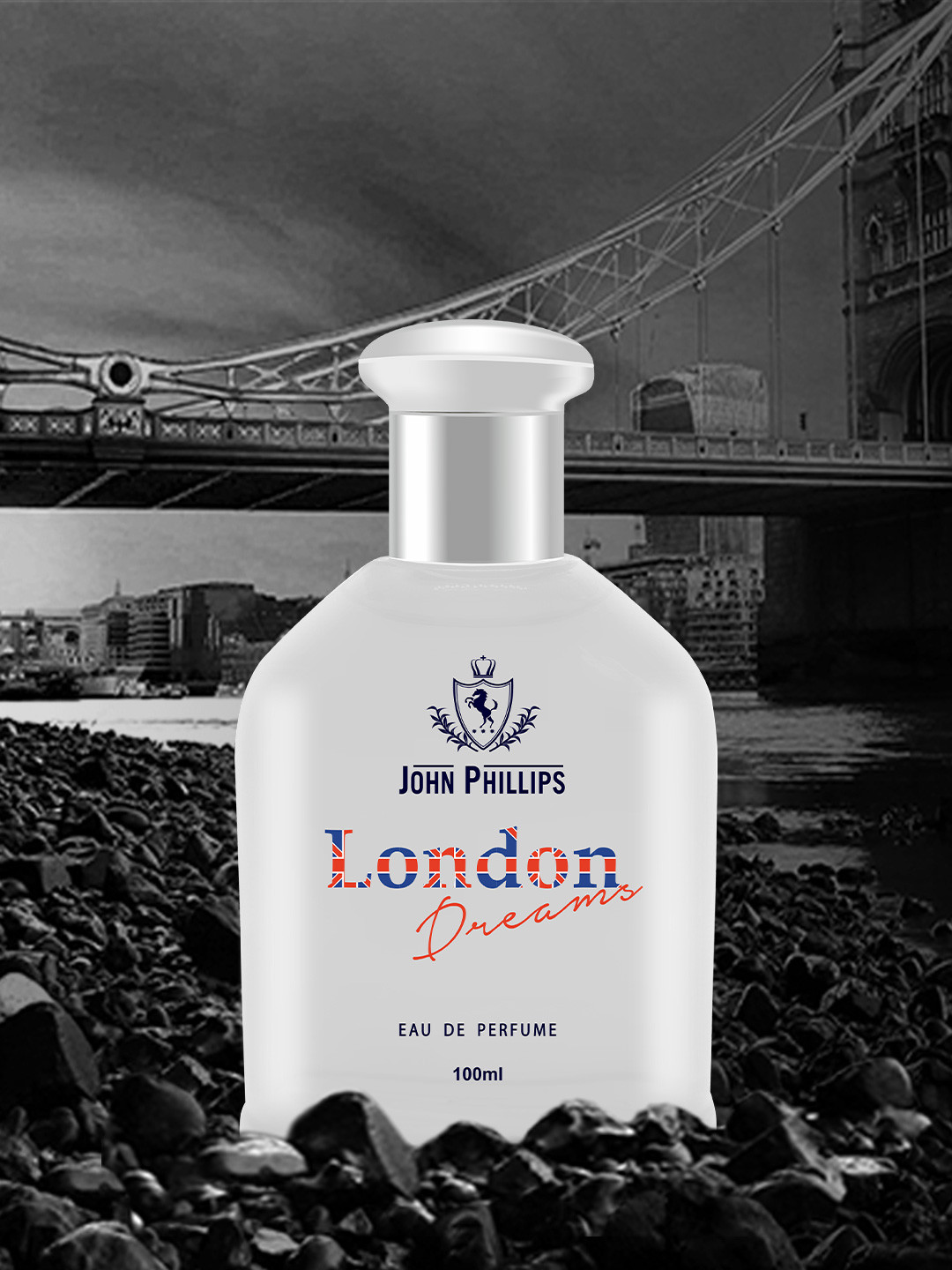 

JOHN PHILLIPS Men London Dreams Eau De Parfum- 100ml, White