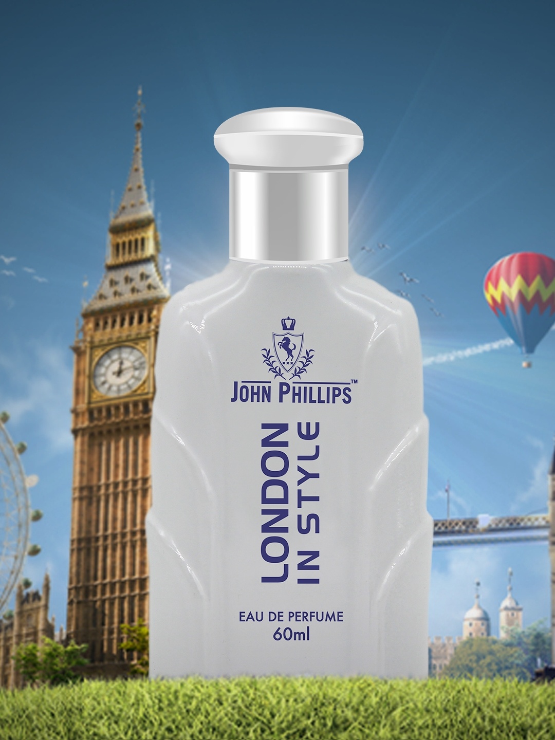 

JOHN PHILLIPS London In Style Long Lasting Eau De Parfum - 60 ml, White
