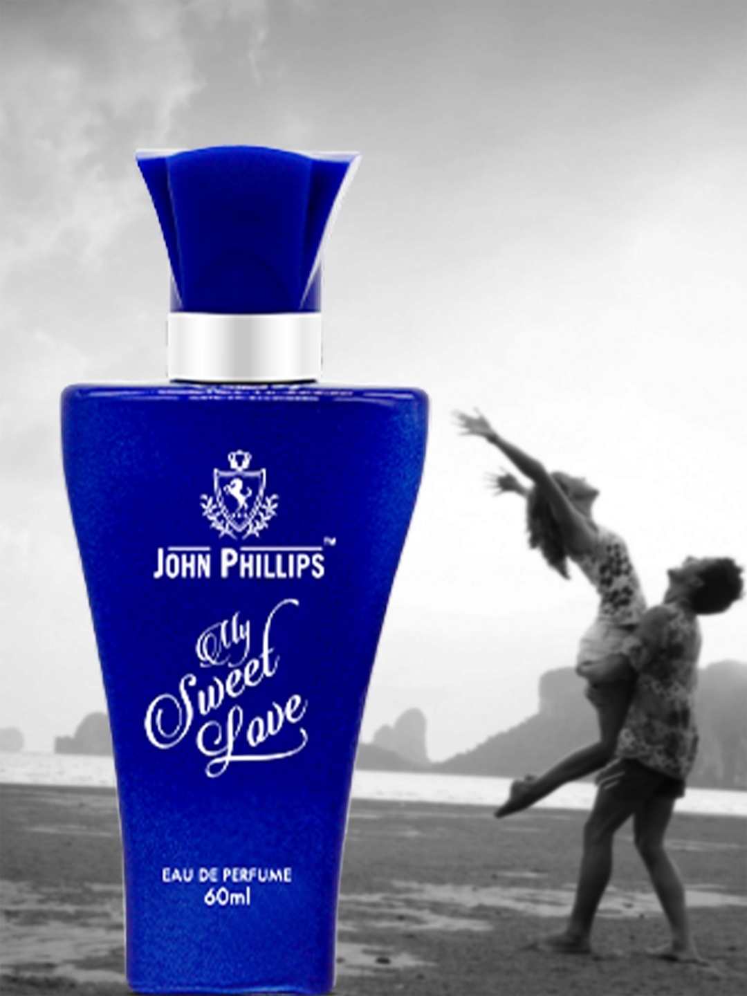 

JOHN PHILLIPS Women My Sweet Love Eau De Perfume - 60ml, Blue