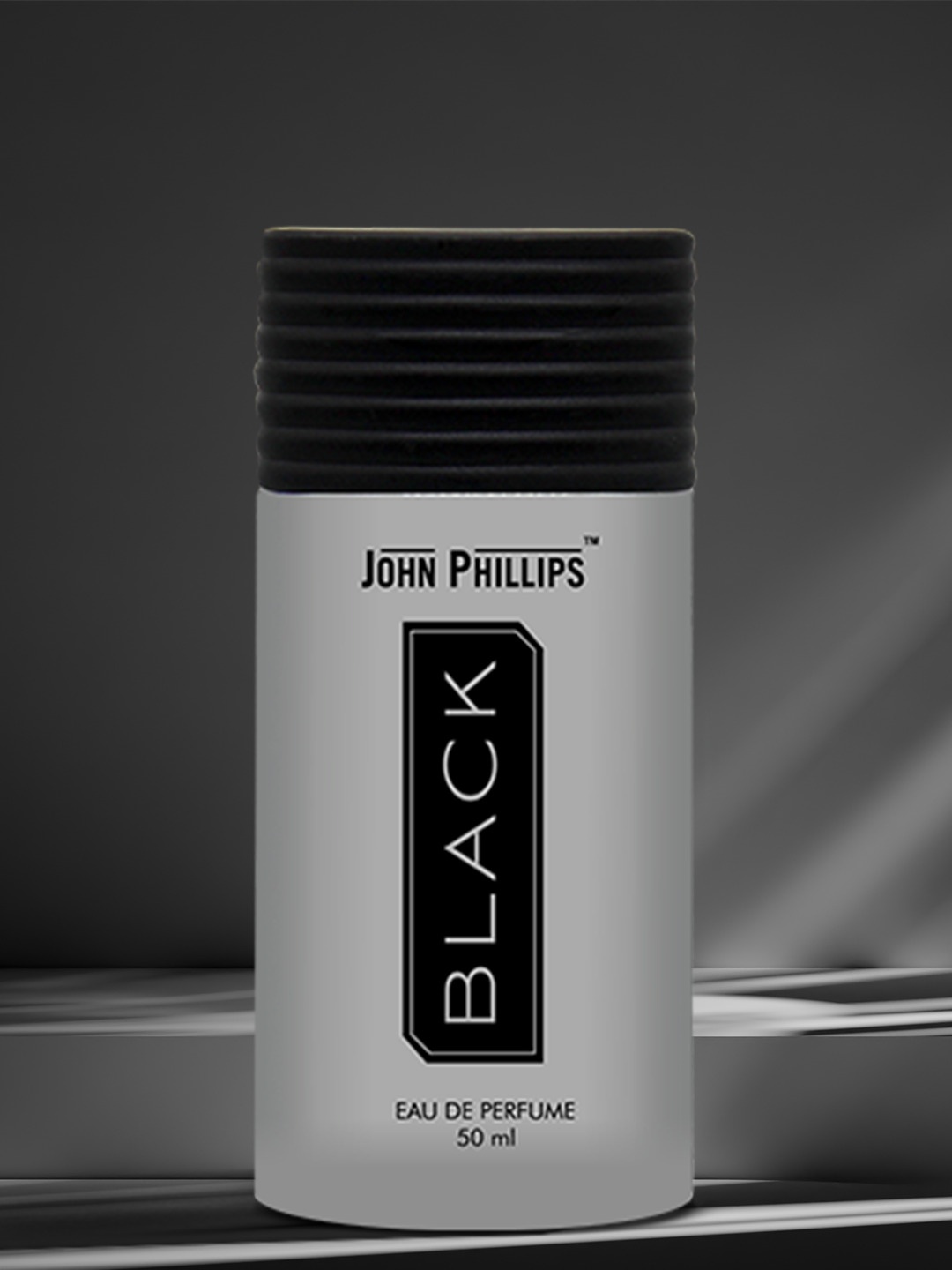 

JOHN PHILLIPS Black Long Lasting Eau De Parfum - 50 ml, Silver