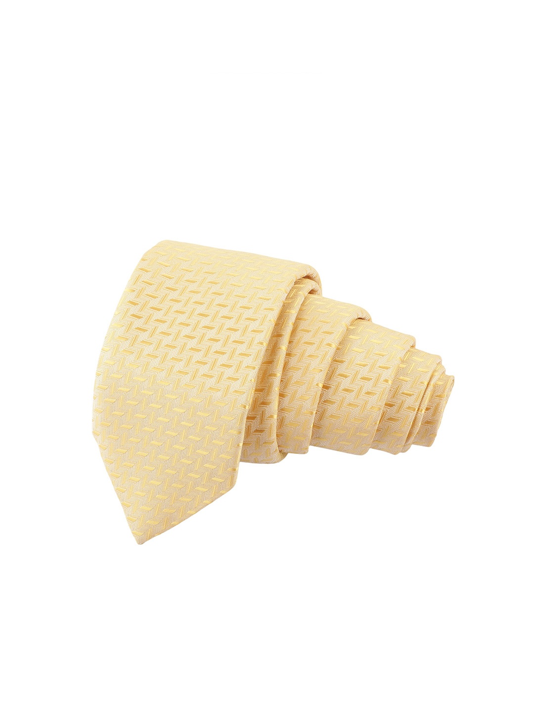 

Alvaro Castagnino Men Yellow Skinny Tie