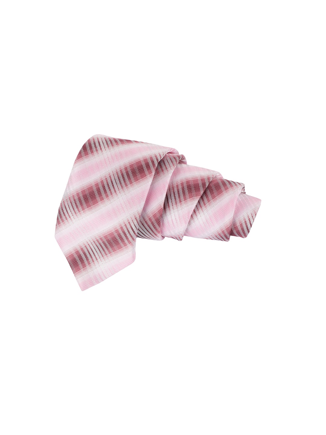 

Alvaro Castagnino Men Purple & Off White Colourblocked Skinny Tie