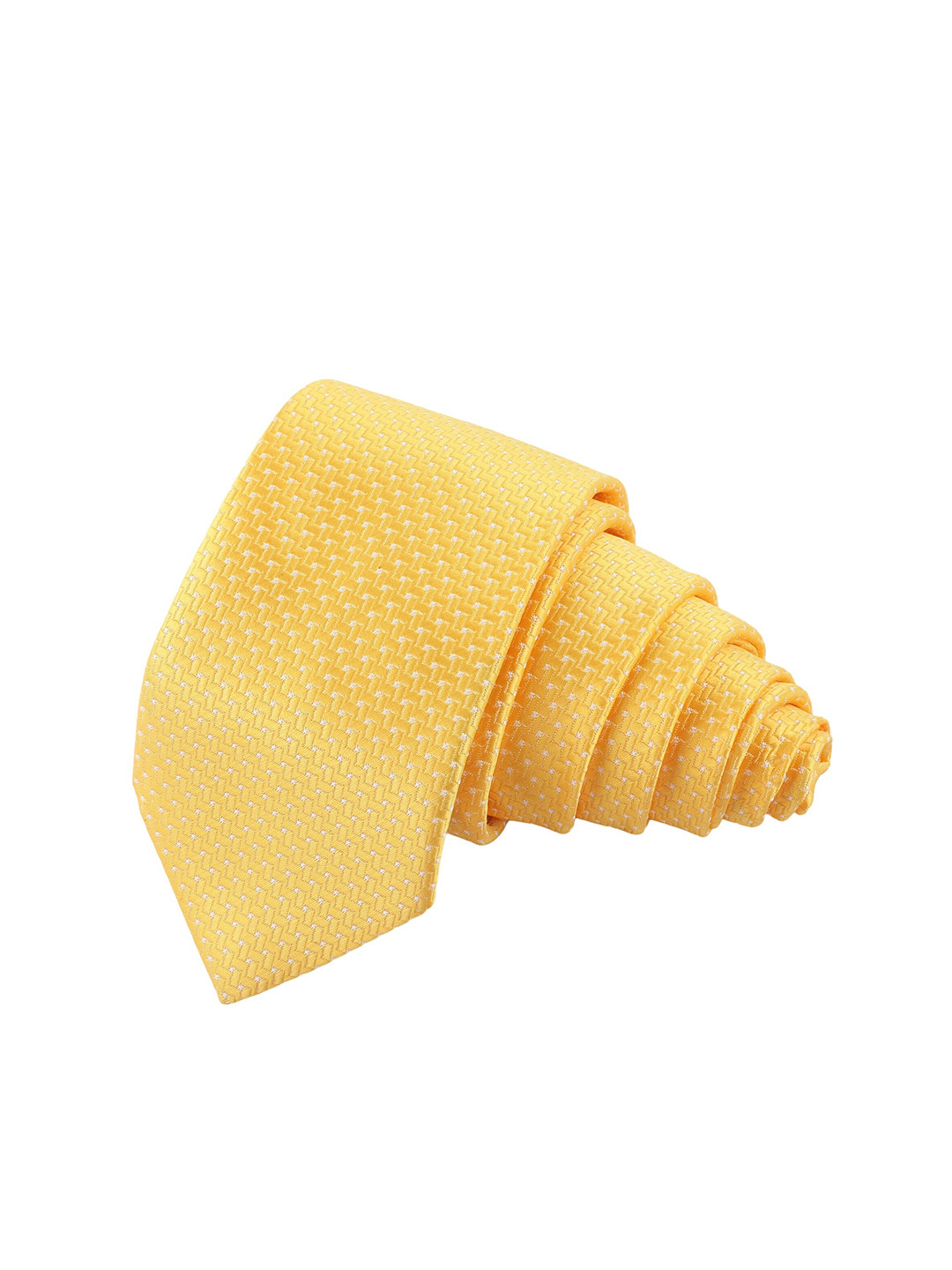 

Alvaro Castagnino Men Yellow Solid Skinny Tie