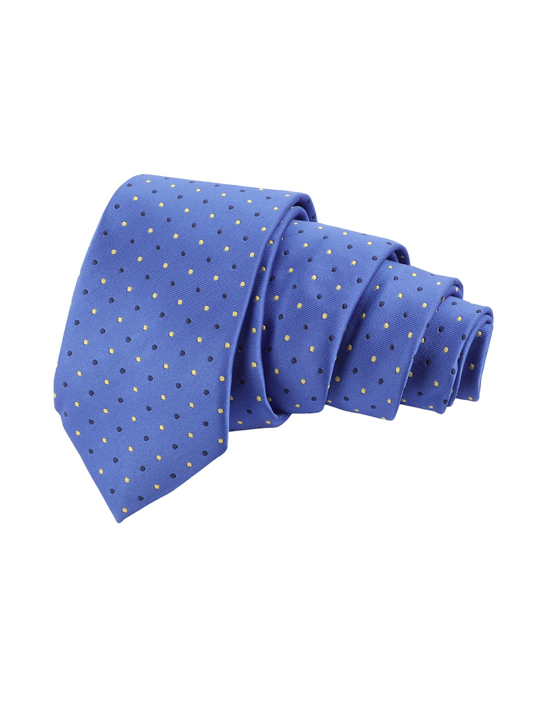 

Alvaro Castagnino Men Blue Woven Design Skinny Tie