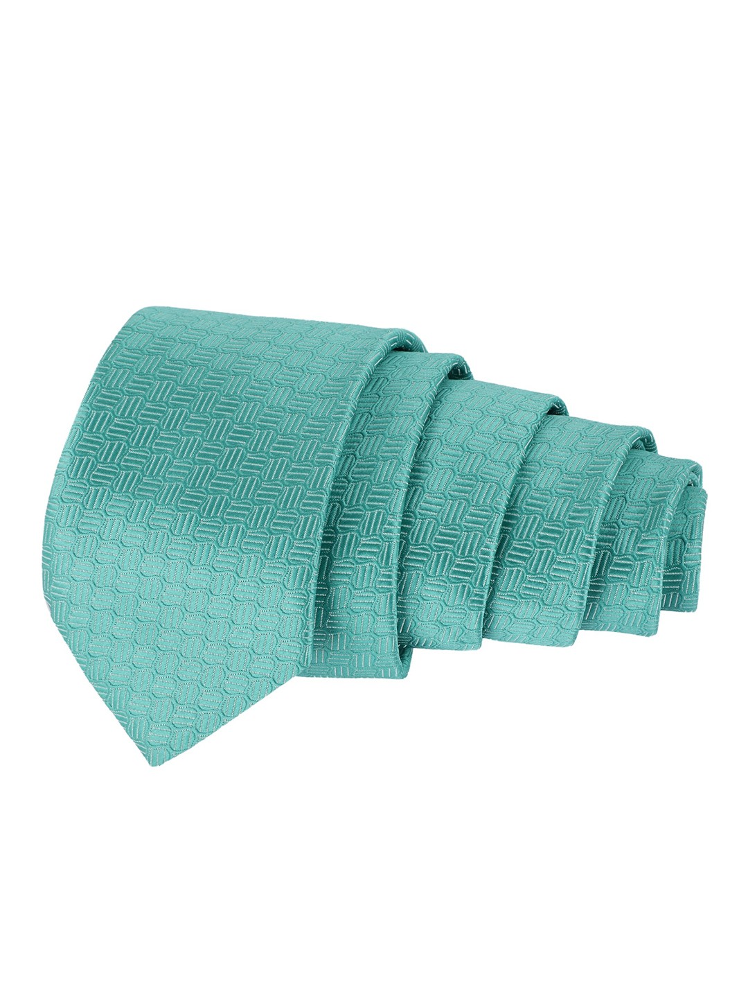 

Alvaro Castagnino Men Turquoise Blue Skinny Tie