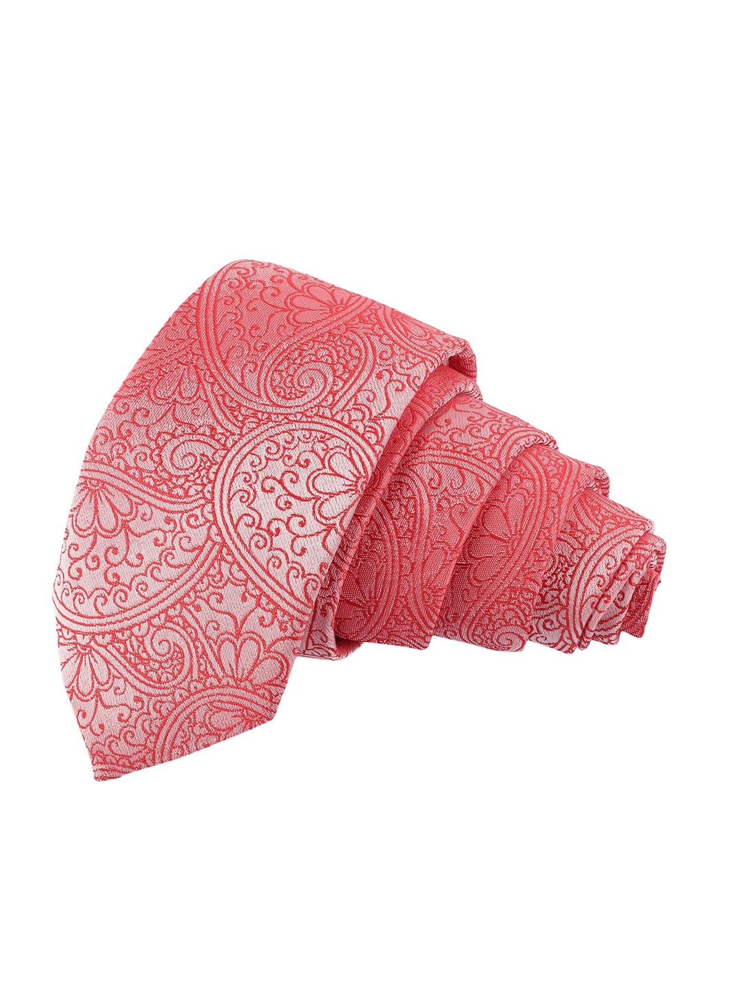 

Alvaro Castagnino Men Red Printed Skinny Tie