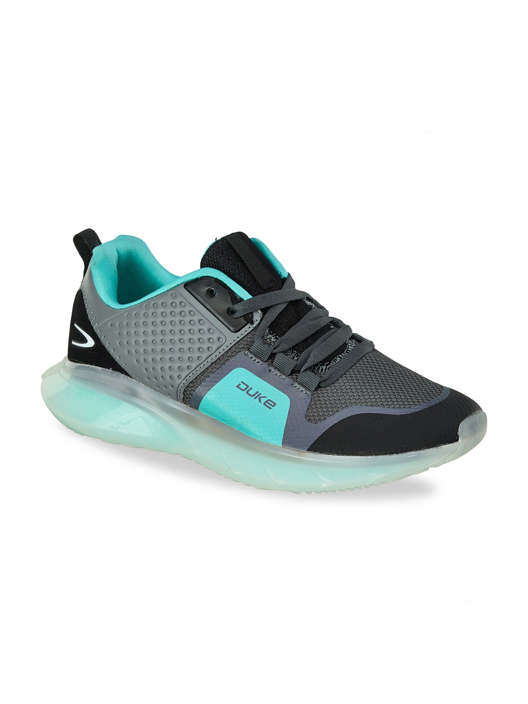 

Duke Men Grey Mesh Running Shoes