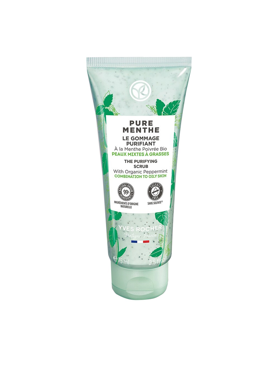 

YVES ROCHER Pure Menthe The Purifying Scrub, White