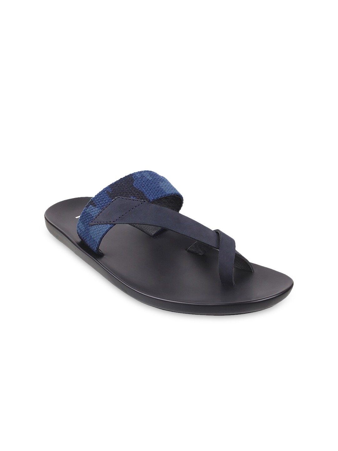 

Mochi Men Blue Clogs Sandals