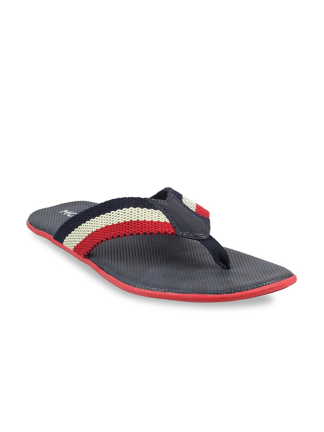 

Mochi Men Blue & Red Comfort Sandals