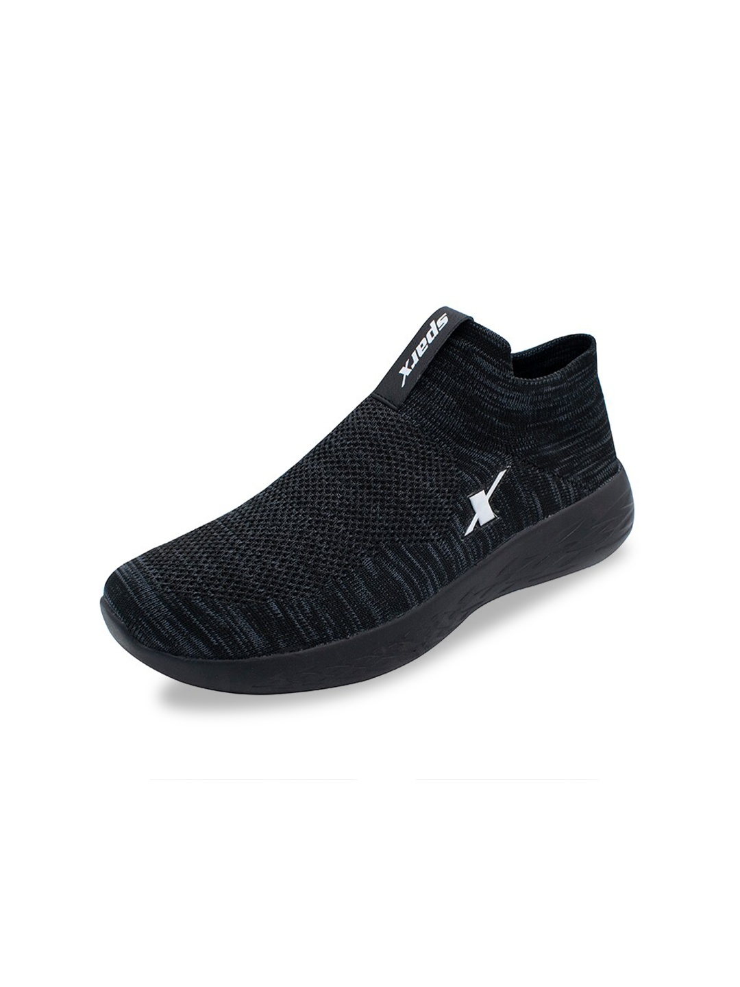 

Sparx Men Black Textile Running Non-Marking Shoes