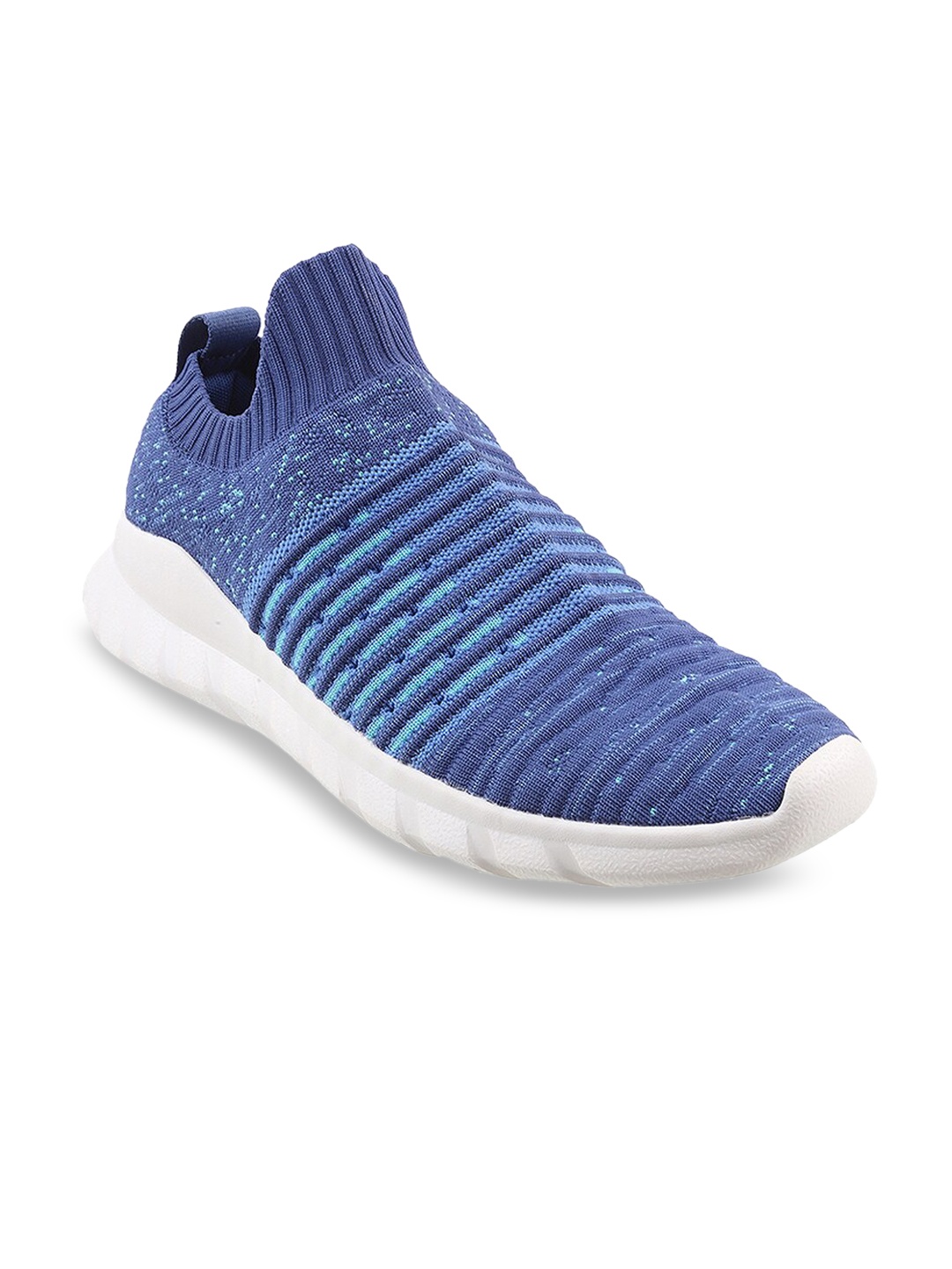 

ACTIV Men Blue Woven Design Slip-On Sneakers