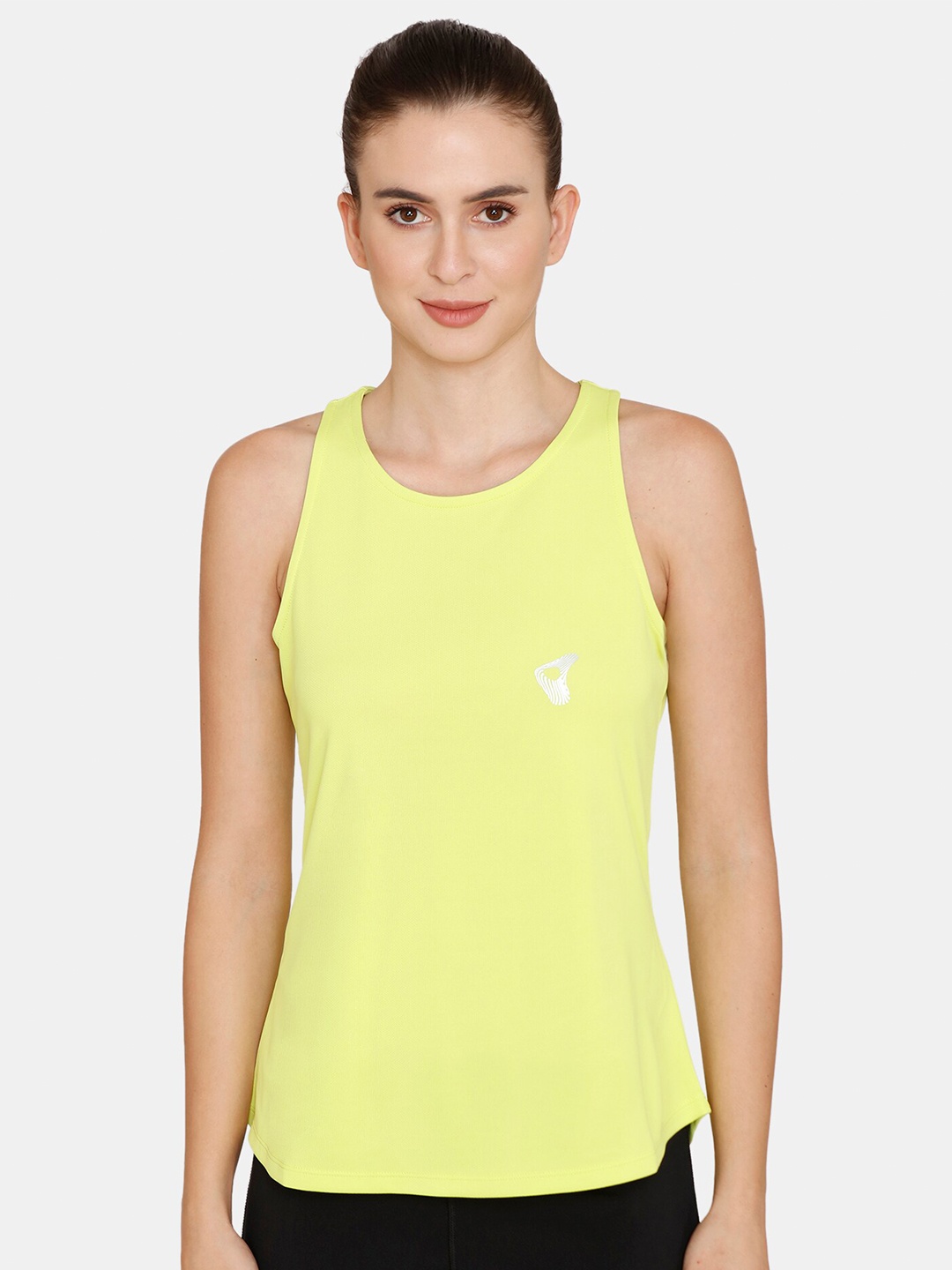 

Zelocity by Zivame Yellow Tank Top
