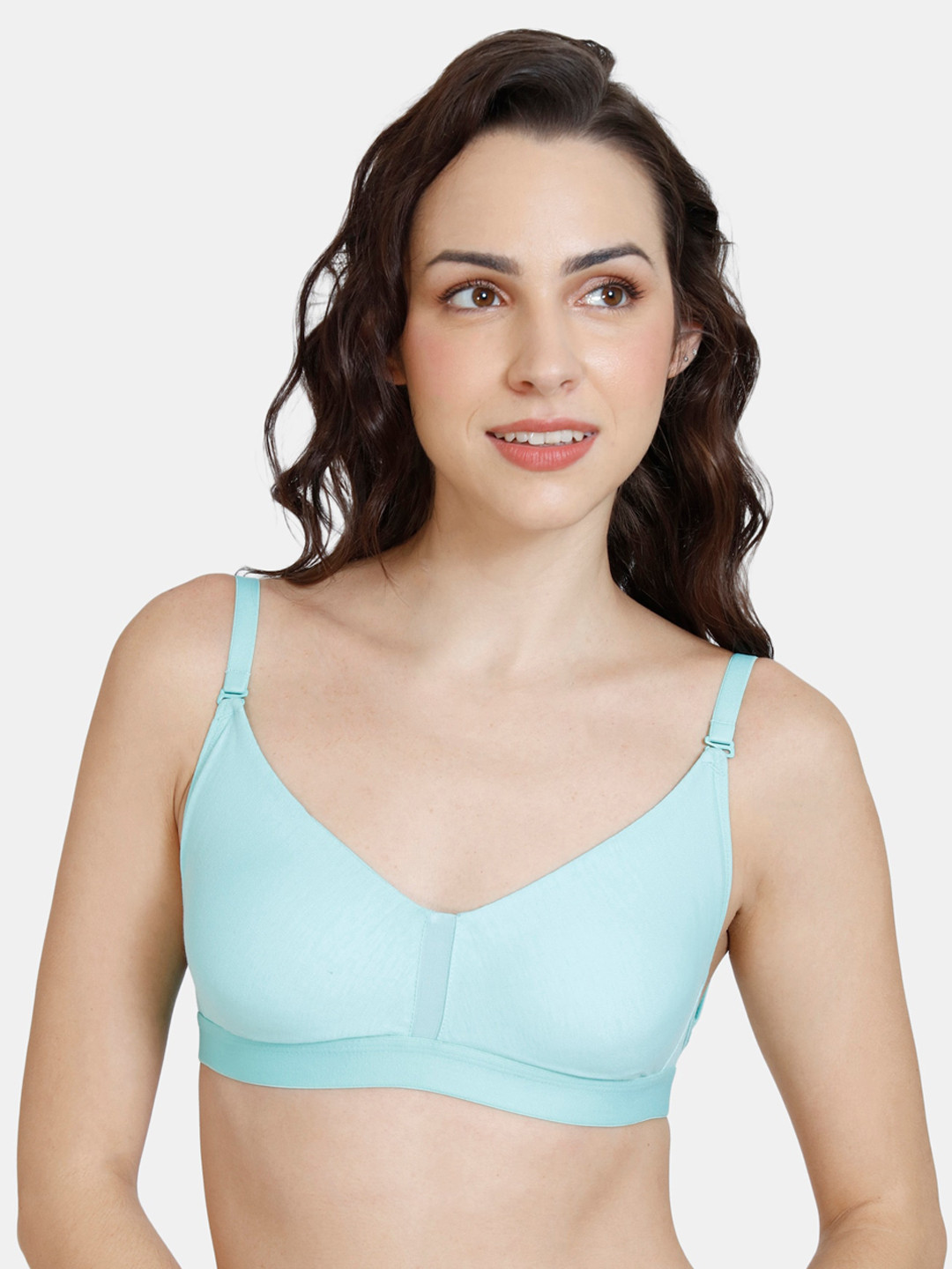 

Zivame Women Blue Solid Bra