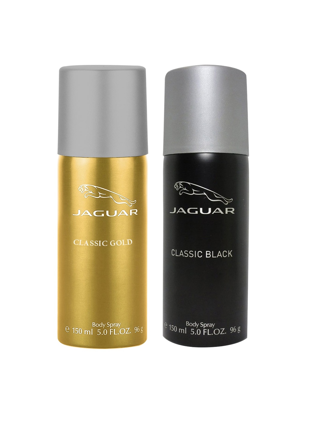 

JAGUAR Men Set of Classic Gold & Classic Black Deodorant - 150 ml each