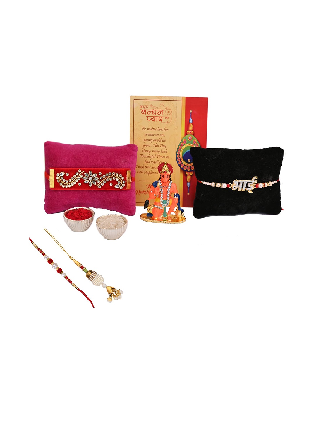 

CraftVatika Rakhi Gift Set, Multi