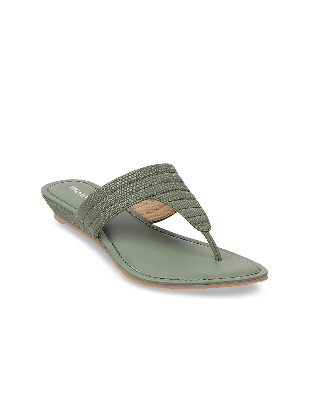 

WALKWAY by Metro Green Wedge Heels