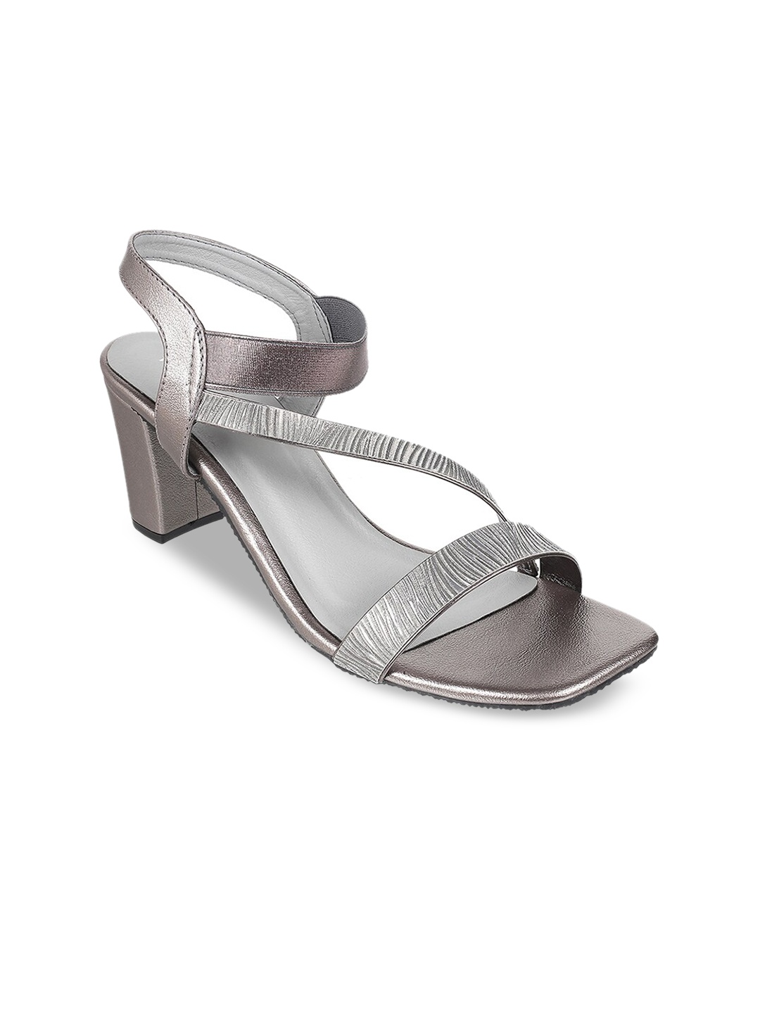 

WALKWAY by Metro Women Grey Open Toe Flats