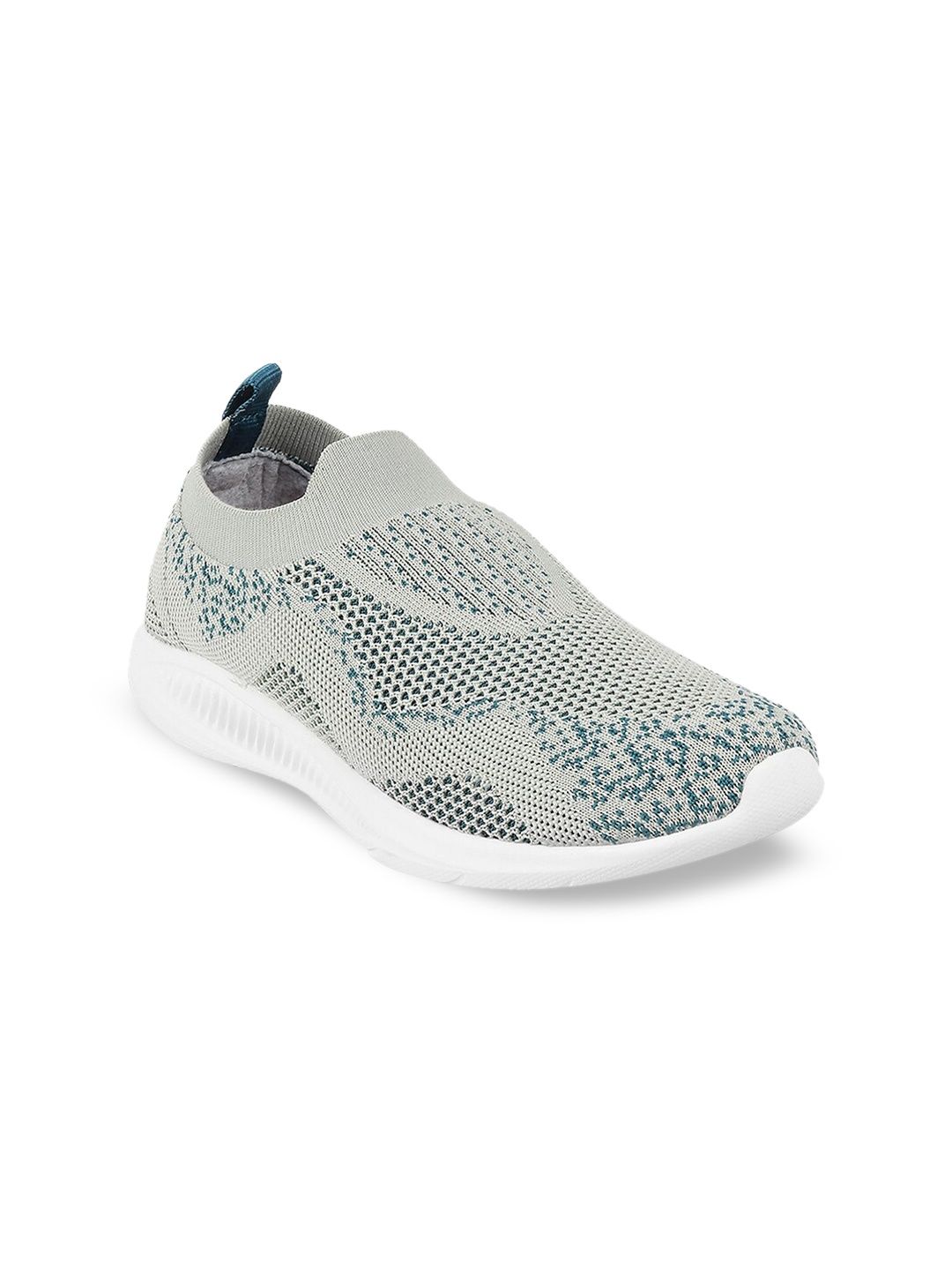 

ACTIV Women Green Woven Design Slip-On Sneakers