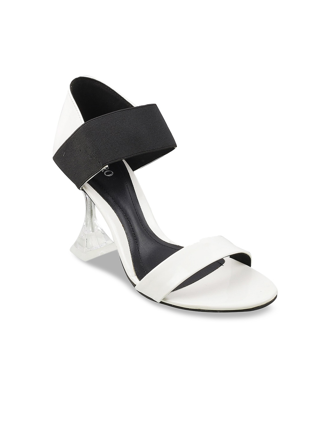 

Metro Women White Block Sandals