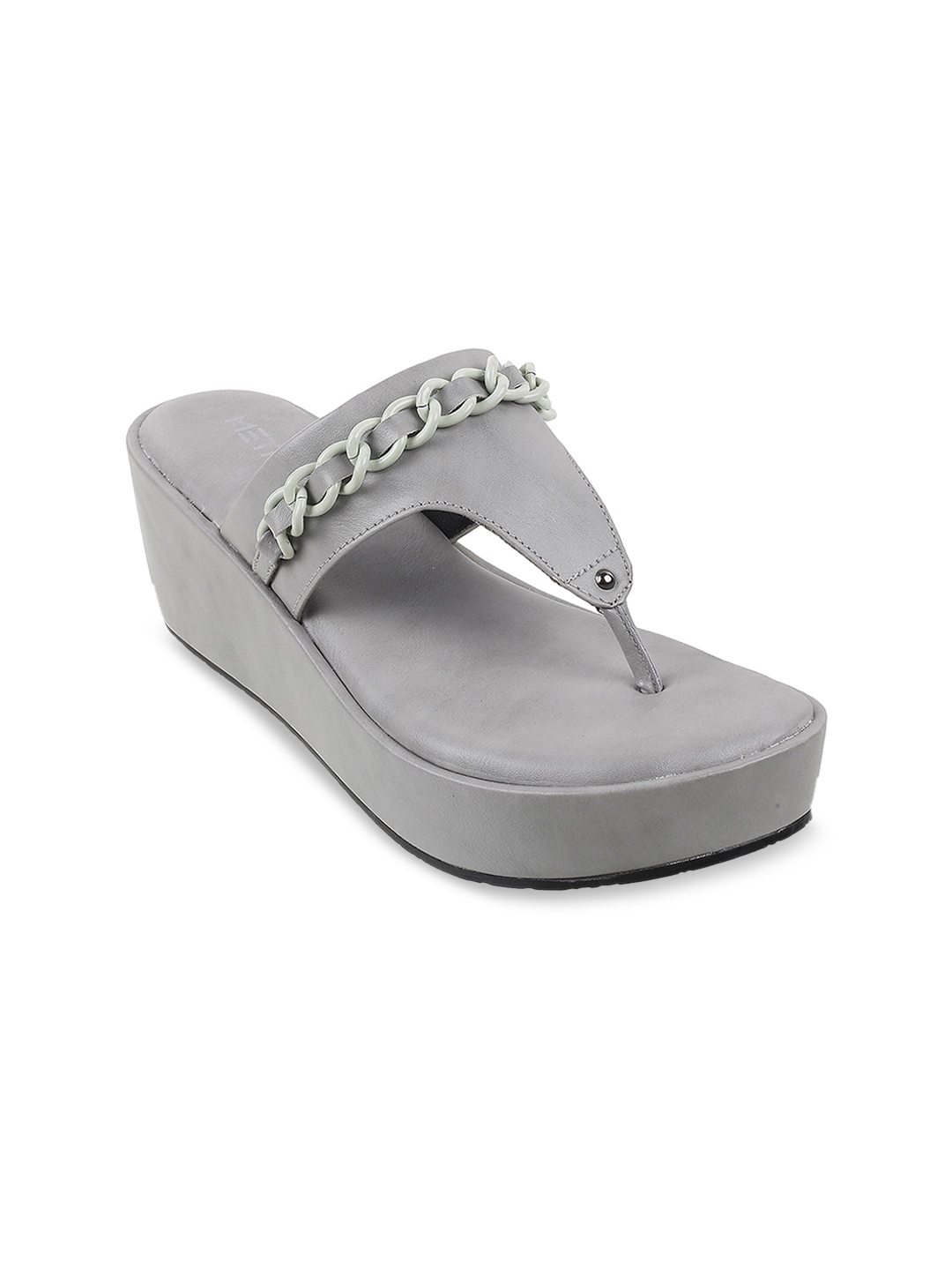 

Metro Grey Wedge Sandals