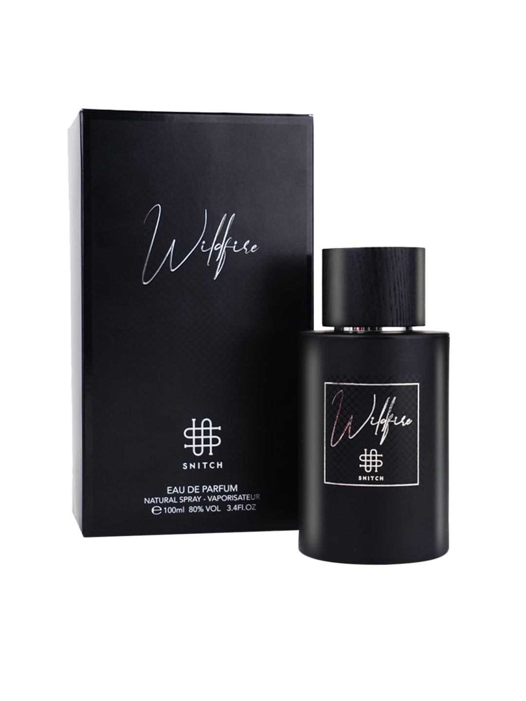 

Snitch Men Wildfire Eau De Parfum 100ml, Black