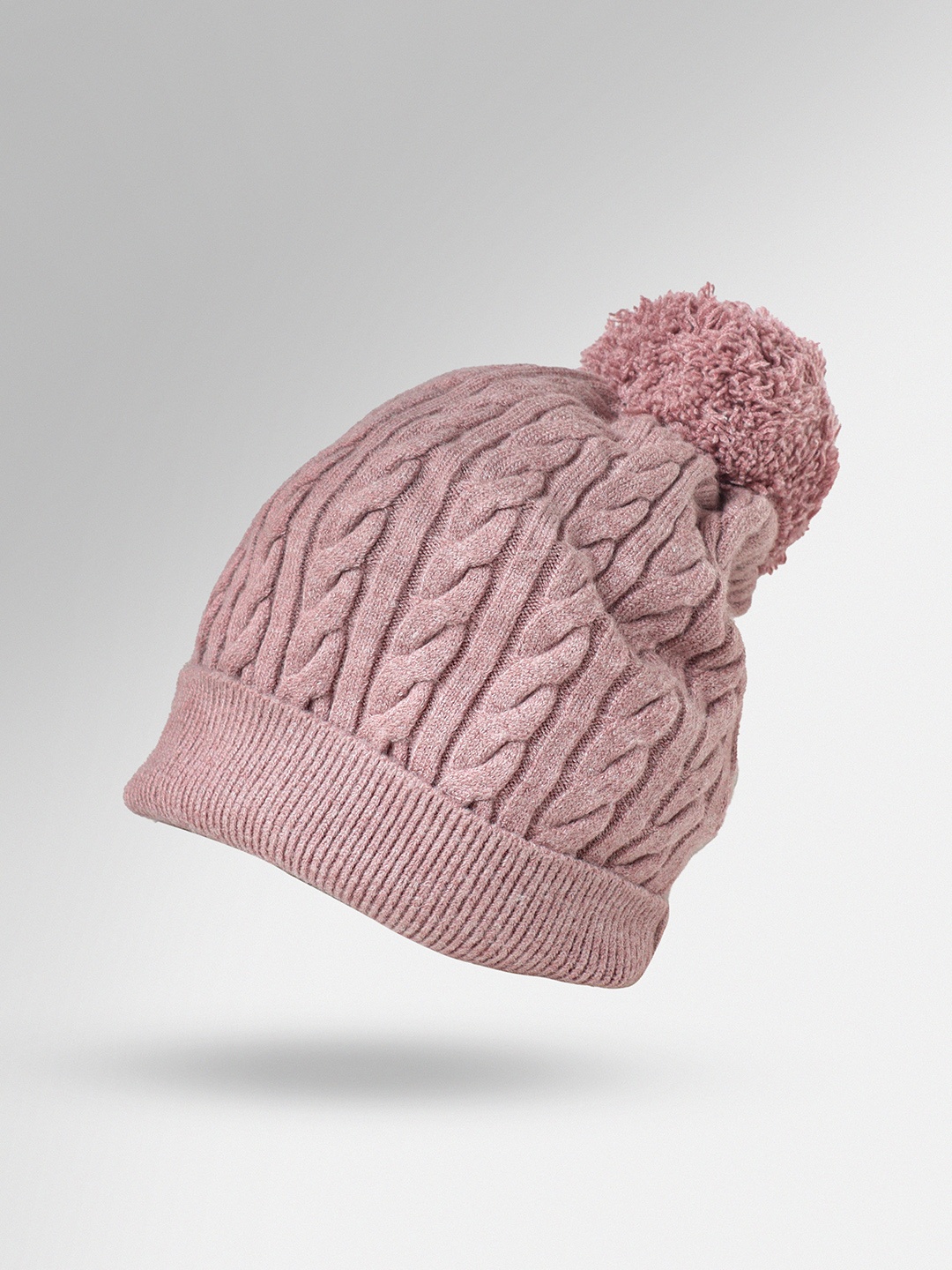 

Cherry Crumble Girls Pink Bobble Cap