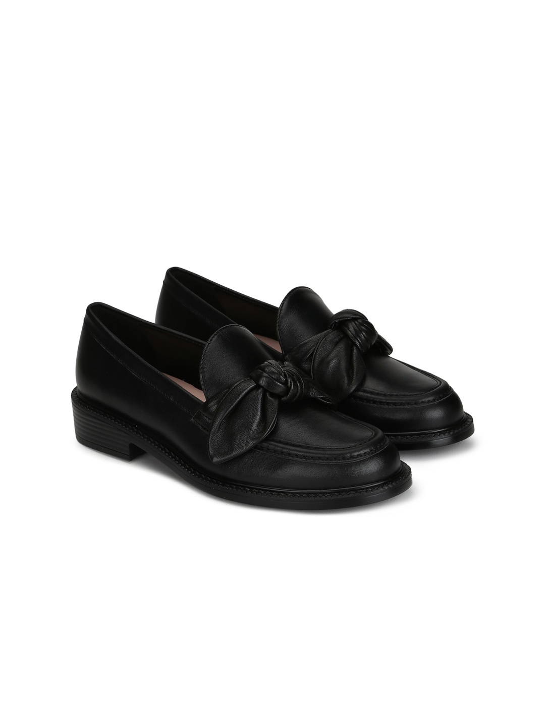 

Ted Baker Women Black Leather Slip-On Sneakers