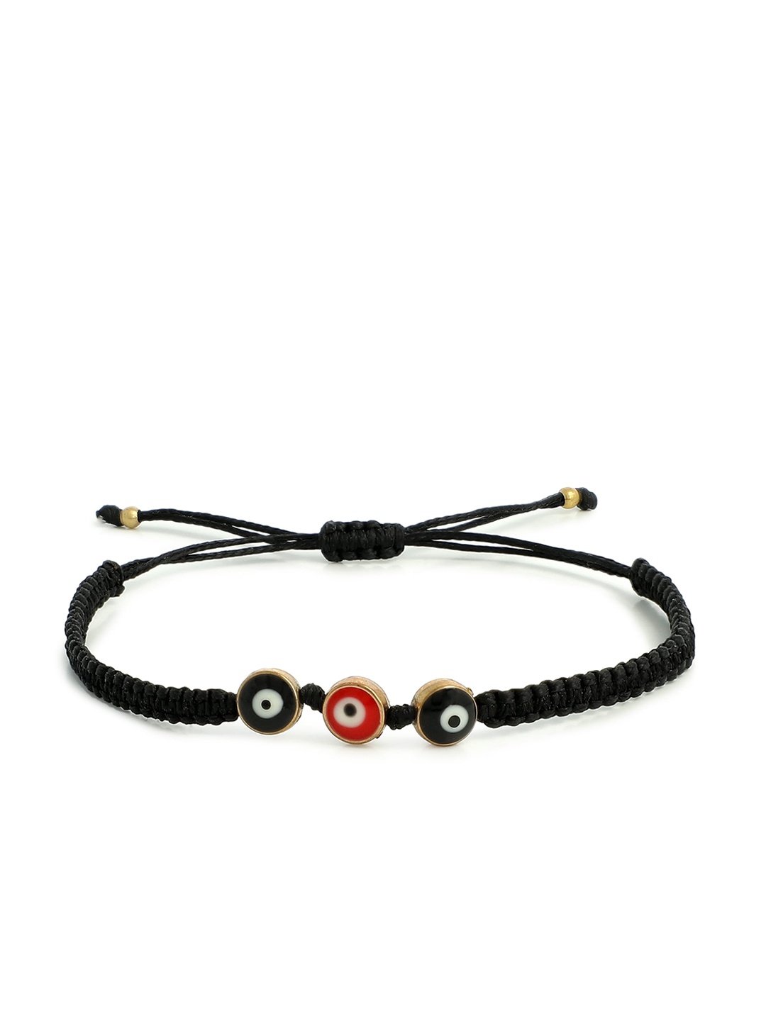 

EL REGALO Unisex Black Wraparound Bracelet